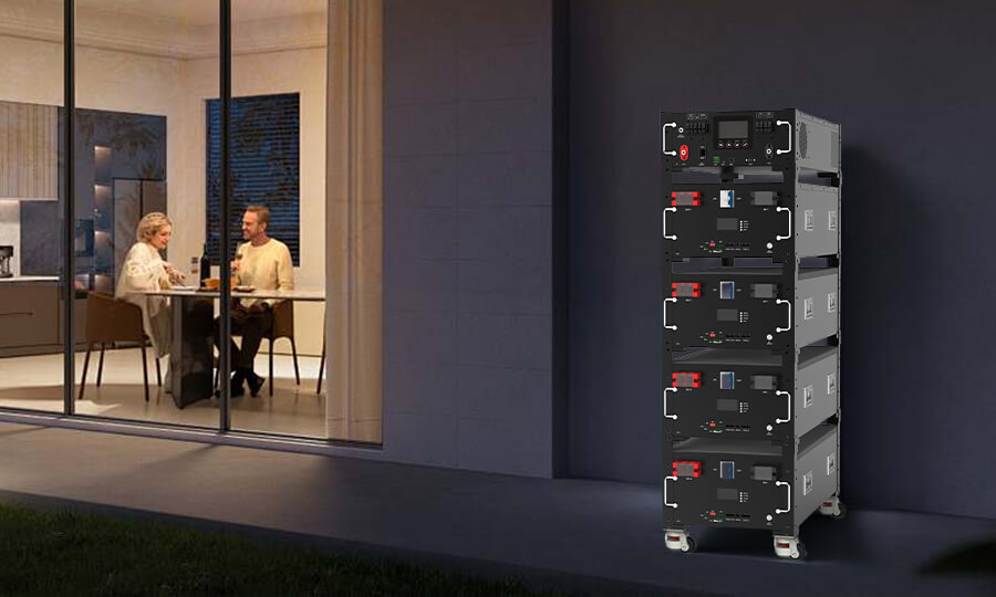 commercial solar-plus-storage system